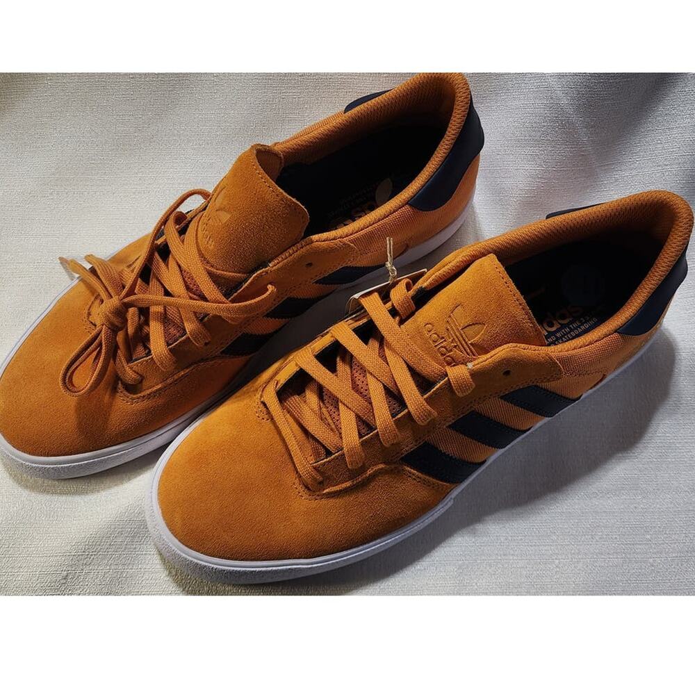 Adidas matchbreak super-size 11.5 men 12.5 women orange blue